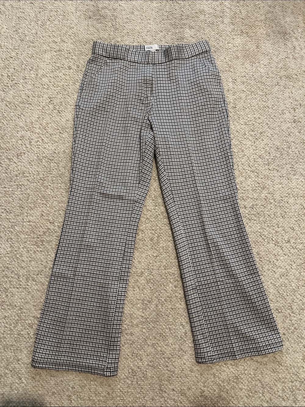Checked Dress Pants